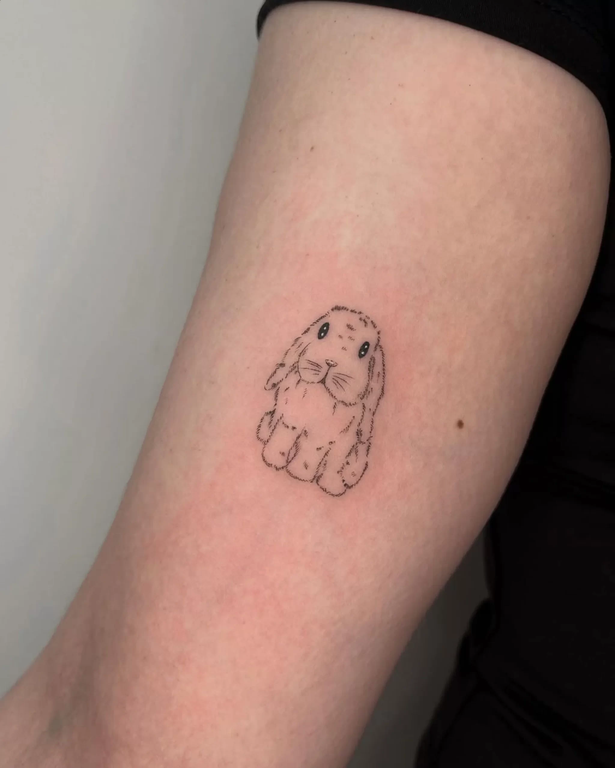 single needle tattoo ageing